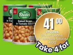 Super Save Rhodes Baked Beans in Tomato Sauce offer
