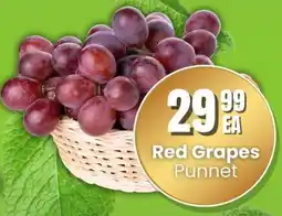 Super Save Red Grapes Punnet offer