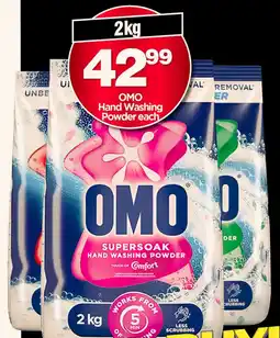 Choppies OMO Hand Washing Powder offer