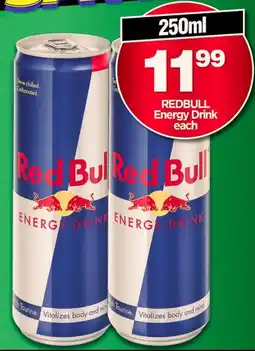 Choppies REDBULL Energy Drink offer