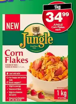 Choppies JUNGLE Corn Flakes offer