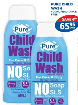 Link Pharmacy Pure child wash offer