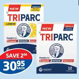 Link Pharmacy Triparc 12 powders original/ lemon offer