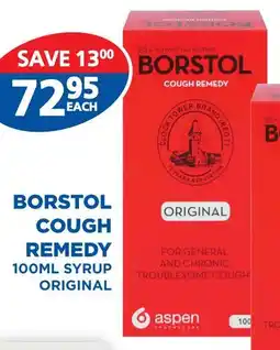 Link Pharmacy Borstol cough remedy offer