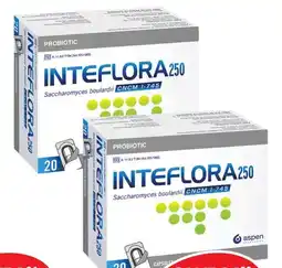 Link Pharmacy Inteflora 250mg probiotic 20 capsules offer
