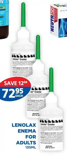 Link Pharmacy Lenolax Enema for Adults offer