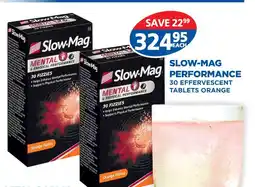 Link Pharmacy Slow-mag performance 30 effervescent tablets orange offer