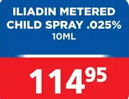 Link Pharmacy Iliadin metered child spray .025% offer