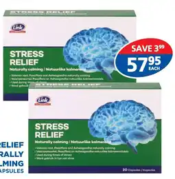 Link Pharmacy Link stress relief naturally calming offer