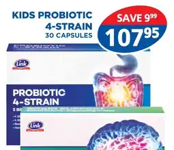 Link Pharmacy Link kids probiotic 4-strain offer