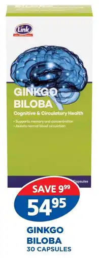 Link Pharmacy Link ginkgo biloba offer