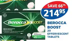 Link Pharmacy Berocca boost 20 effervescent tablets offer