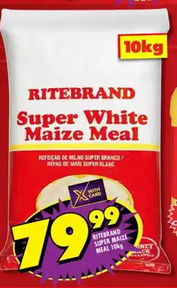 Shoprite Ritebrand super maize meal offer