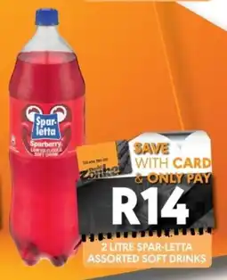 OBC Meat & Chicken Spar-letta assorted soft drinks offer
