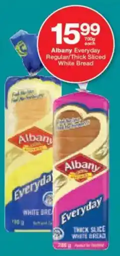 Checkers Albany Everyday Regular/ Thick Sliced White Bread offer