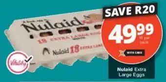 Checkers Nulaid Extra Large Eggs offer