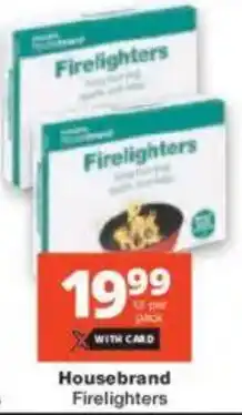 Checkers Housebrand Firelighters offer