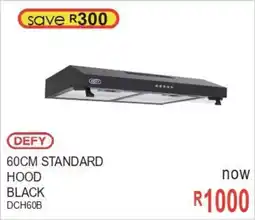 Furn 4 U Defy 60cm standard hood black offer