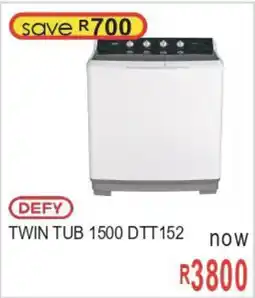 Furn 4 U Defy twin tub 1500 offer