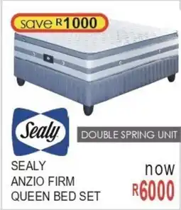 Furn 4 U Sealy anzio firm queen bed set offer