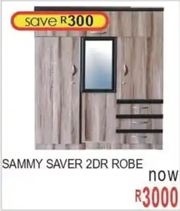 Furn 4 U Sammy saver 2dr robe offer