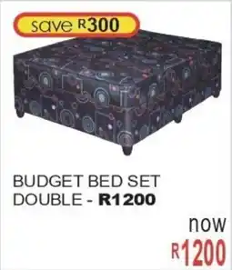 Furn 4 U Budget bed set double offer