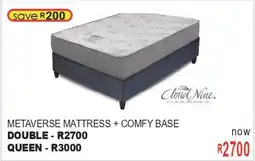 Furn 4 U Cloud nine metaverse mattress + comfy base offer