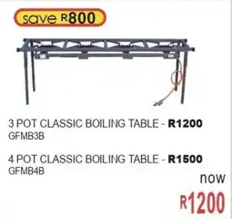 Furn 4 U 3 pot classic boiling table offer