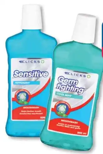 Clicks Clicks Mouthwash offer