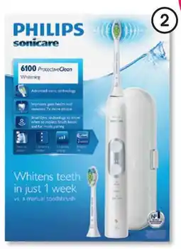 Clicks Philips Sonicare 6100 Protective Clean Electric Toothbrush offer