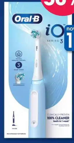 Clicks Oral-B iO Series 3, 5, 7 & 9 Electric Toothbrushes offer