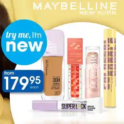 Clicks Maybelline New York Products offer