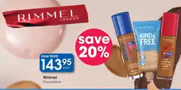 Clicks Rimmel Foundation offer