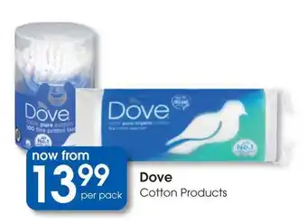 Clicks Dove Cotton Products offer