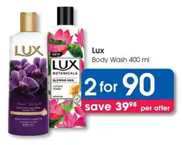 Clicks Lux Body Wash offer