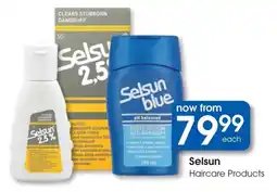 Clicks Selsun Haircare Products offer