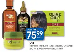 Clicks ORS Haircare Products offer
