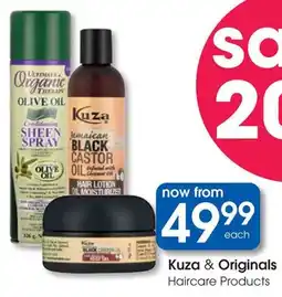 Clicks Kuza & Originals Haircare Products offer