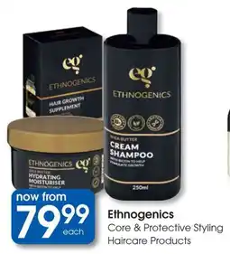 Clicks Ethnogenics Core & Protective Styling Haircare Products offer