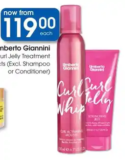 Clicks Umberto Giannini Curl Jelly Treatment Products offer