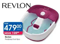 Clicks Revlon Pediprep Foot Spa offer