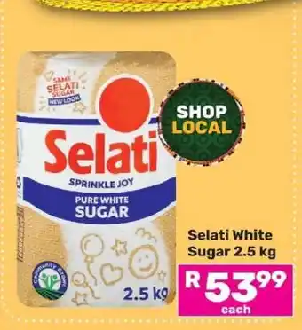 Game Selati White Sugar 2.5 kg offer
