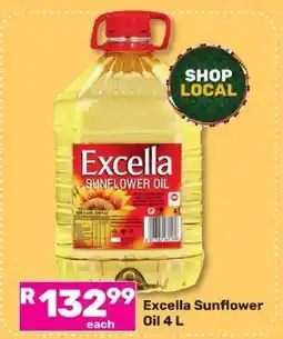Game Excella Sunflower Oil 4 L offer