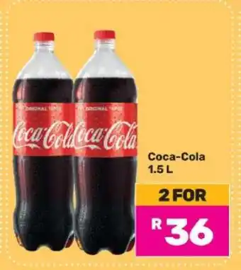 Game Coca-Cola 1.5 L offer