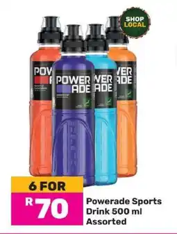 Game Powerade Sports Drink 500 ml Assorted offer