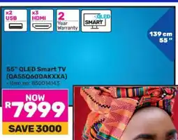 Game 55 QLED Smart TV (QA55Q60DAKXXA) offer