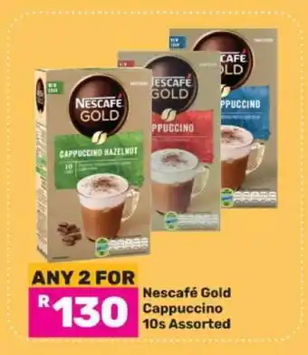 Game Nescafé Gold Cappuccino 10s Assorted offer