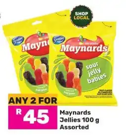 Game Maynards Jellies 100 g Assorted offer