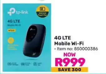 Game 4G LTE Mobile Wi-Fi offer