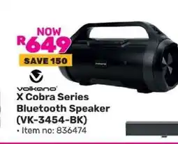 Game Volkano X Cobra Series Bluetooth Speaker VK-3454-BK offer